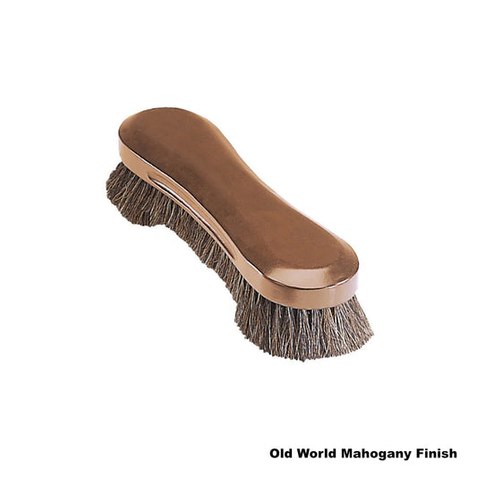 Horse hair and nylon brush by American Heritage in Old World Mahogany.