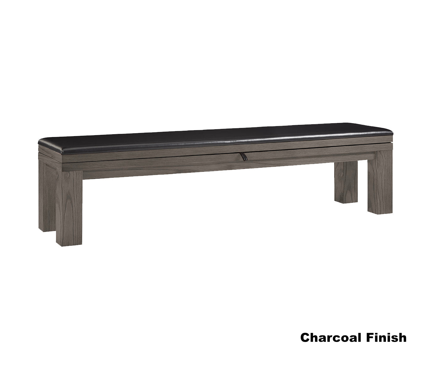 American Heritage Alta storage bench in Charcoal.