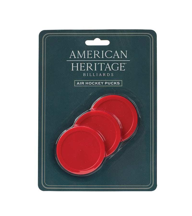 American Heritage hockey pucks - 3-piece pack.