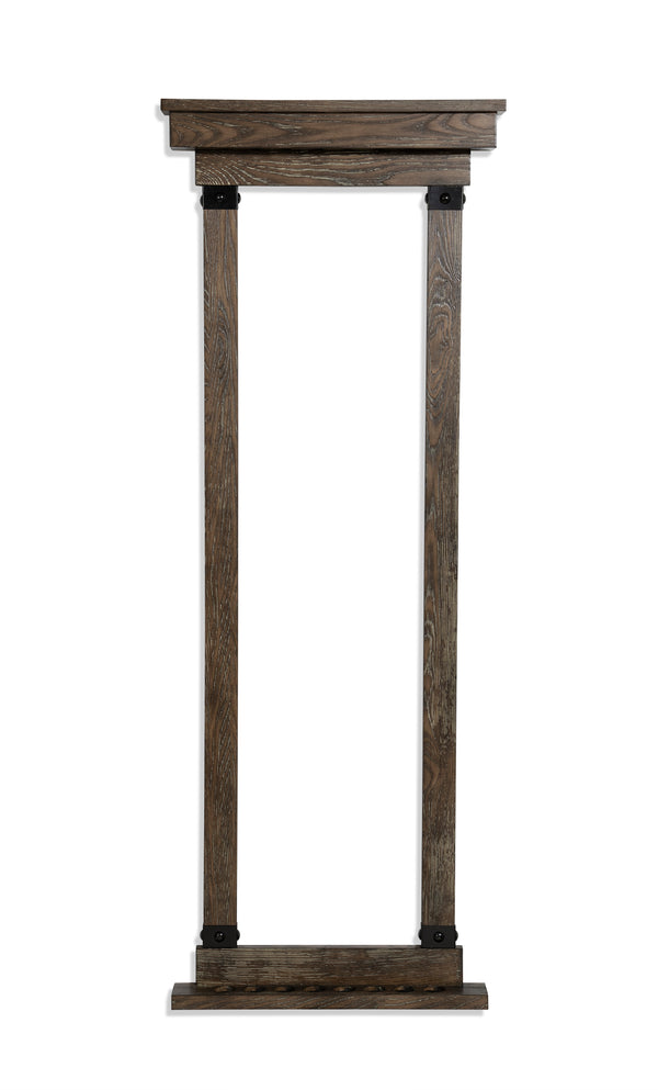Isabella Cue Wall Rack in Brownwash, Whitewash or Charcoal Finishes