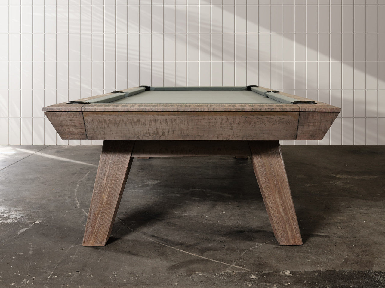 Nixon Desyn Slate Pool Table | Antique Finish | Dining Top Option