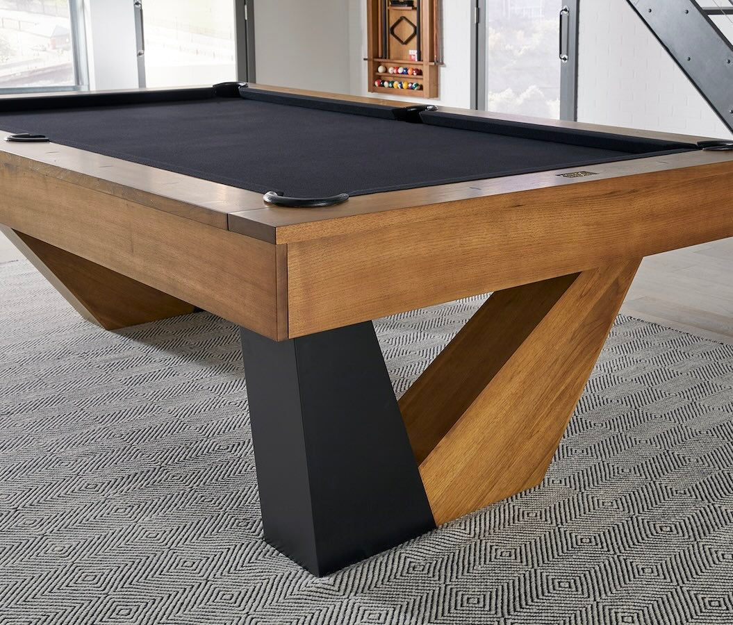 Annex 8' Pool Table | Brushed Walnut | American Heritage