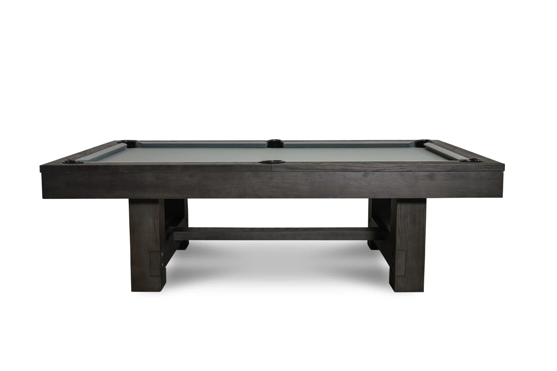 Isabella Dakota Slate Billiard Table In Charcoal | Includes Premium Accessory Kit | Optional Dining Top
