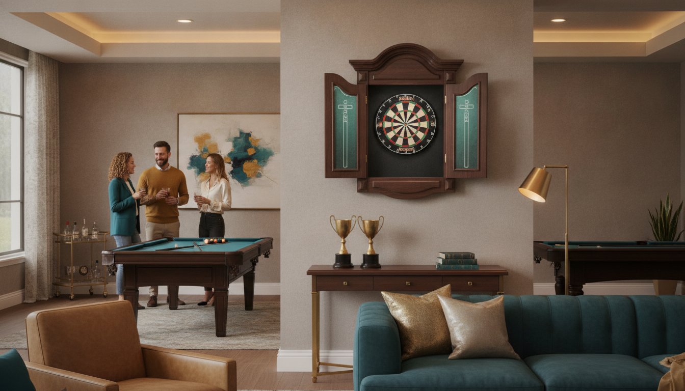 2026 Guide to Dartboard Cabinets for Home Game Rooms