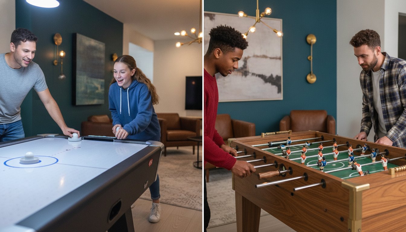 Air Hockey vs. Foosball: Which Game Table Wins for Your Home in 2026?