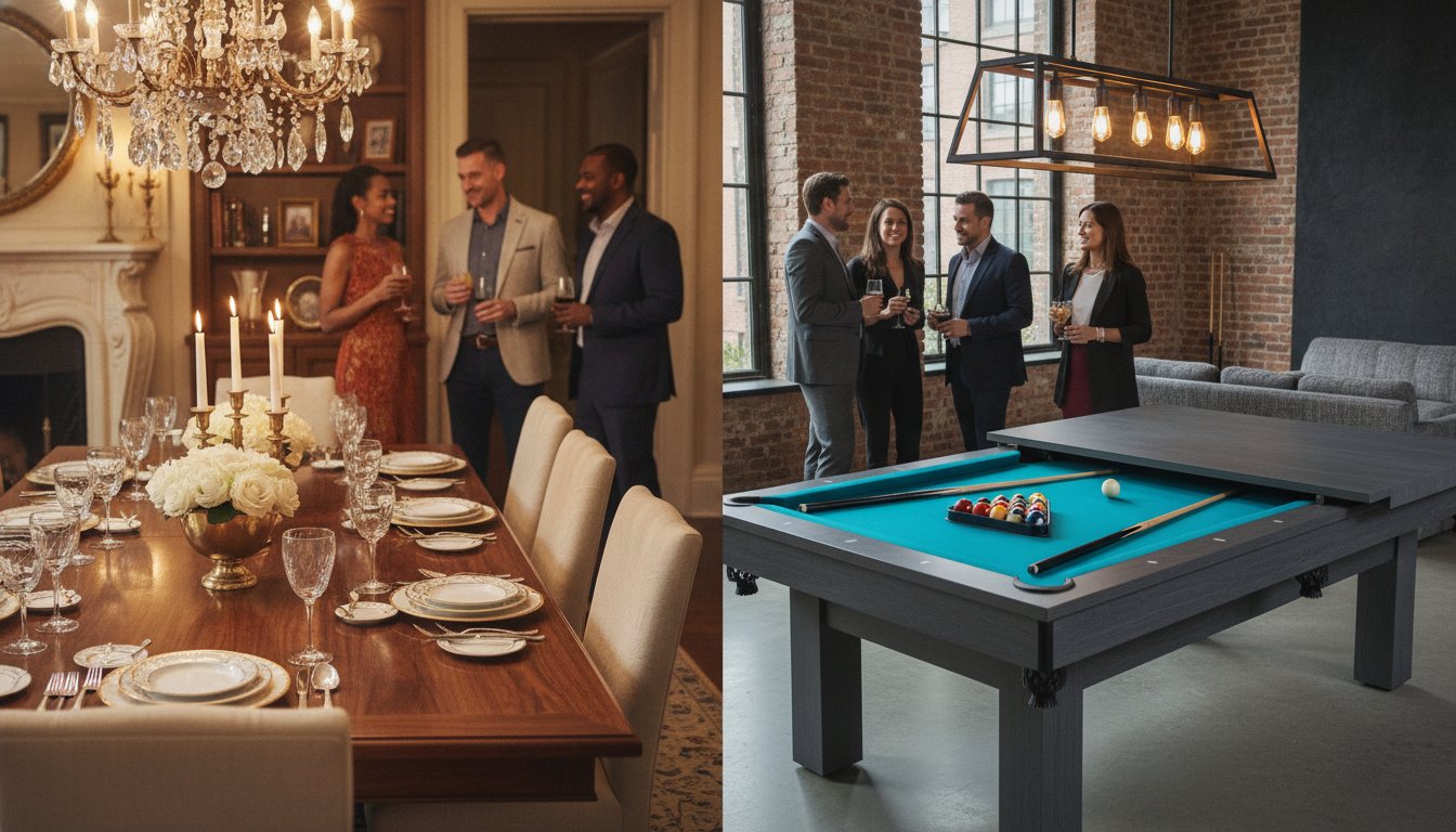 American Heritage vs. Nixon Billiards: The 2026 Dining Pool Table Face-Off