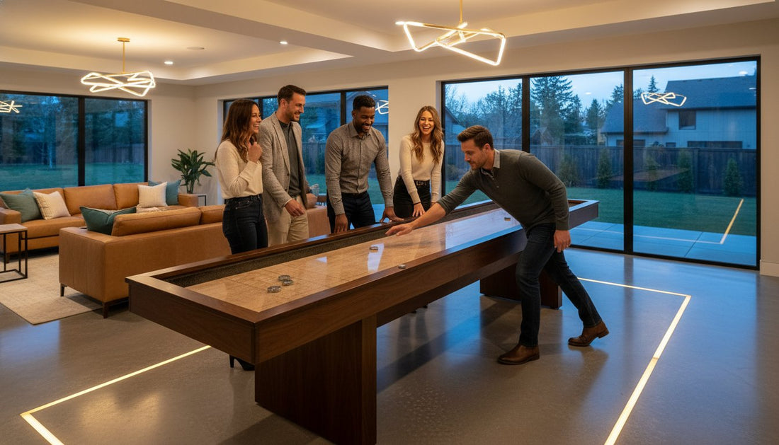 Shuffleboard Table Dimensions: The Ultimate Space Planning Guide (2026)