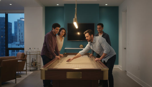 Shuffleboard Table Clearance Space: The Complete Room Planning Guide