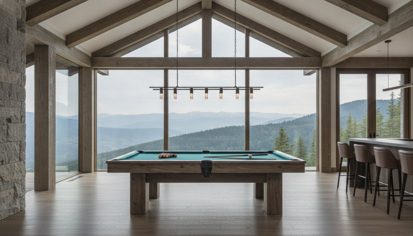 Rustic Billiard Room Decor: The 2026 Guide to Mountain Modern Luxury