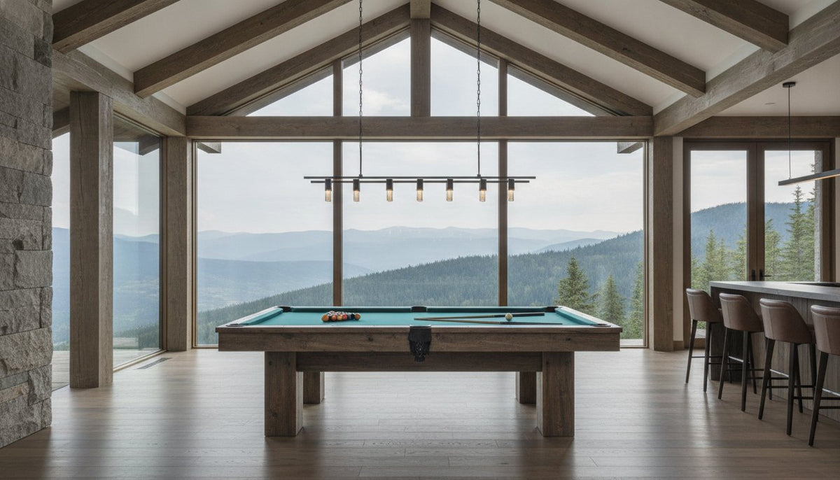 Rustic Billiard Room Decor: The 2026 Guide to Mountain Modern Luxury