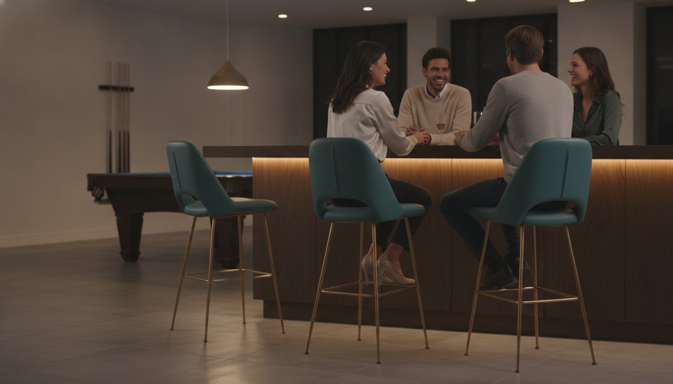 The Ultimate Guide to Game Room Bar Stools with Backs: Comfort Meets Style