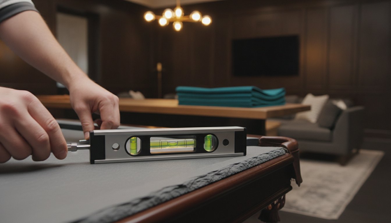 How to Properly Level a Slate Pool Table: The Definitive 2026 Guide