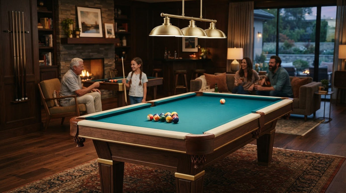 Choosing a Pool Table Felt Color for Comfort and Style