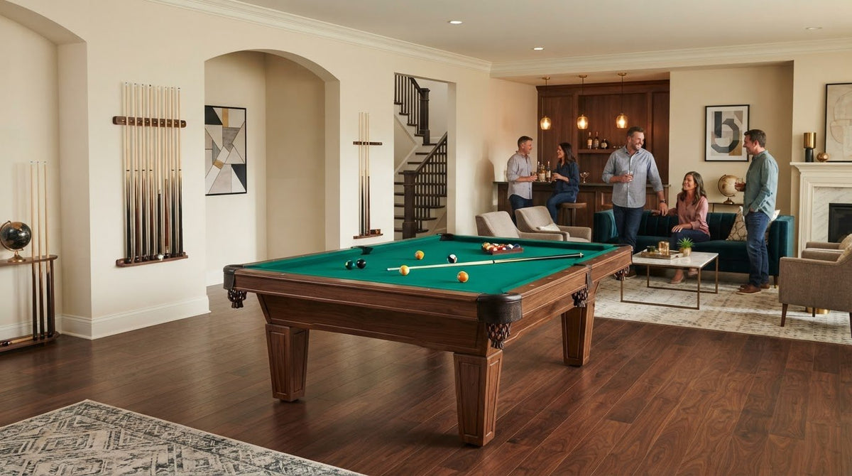 Cue Rack Placement Ideas for a More Organized Game Room