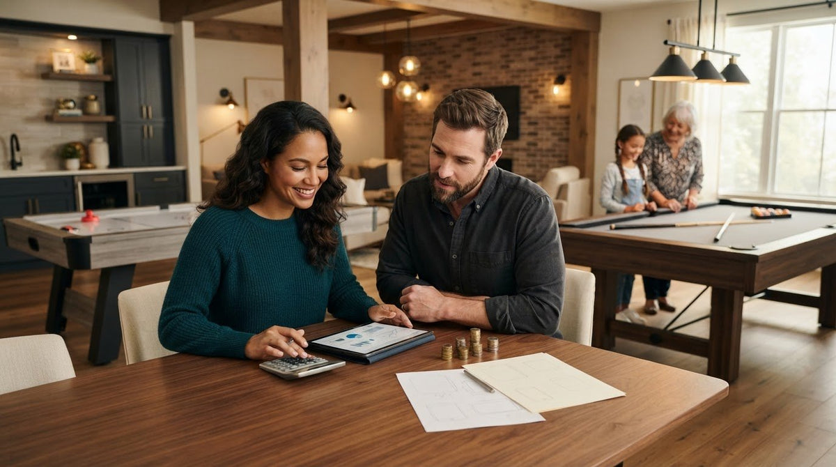 Financing a Game Room Purchase for Home Buyers
