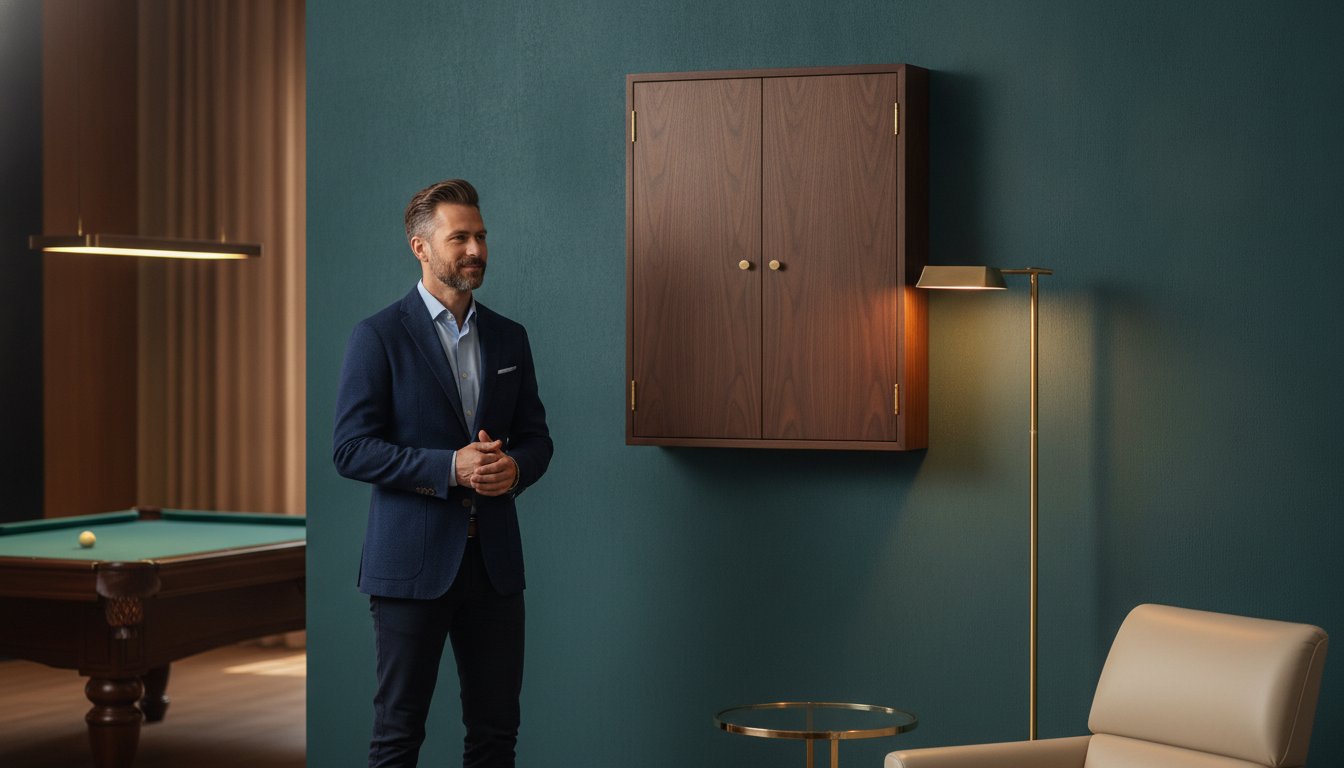Game Room Dartboard Cabinet: The 2026 Buyer’s Guide to Style and Protection