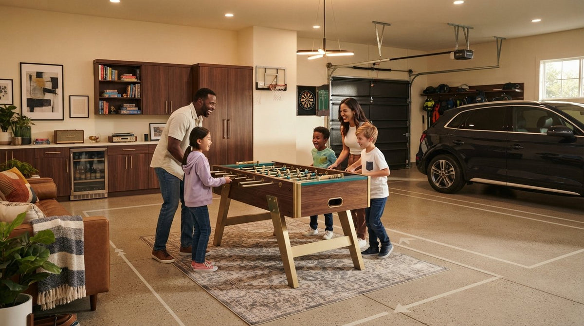 Garage Foosball Table Dimensions: Space Planning Guide