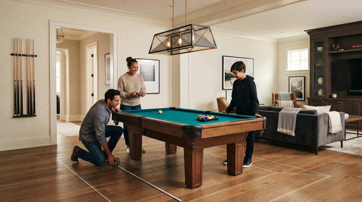 Measuring for a Pool Table Correctly: A Room-by-Room Guide