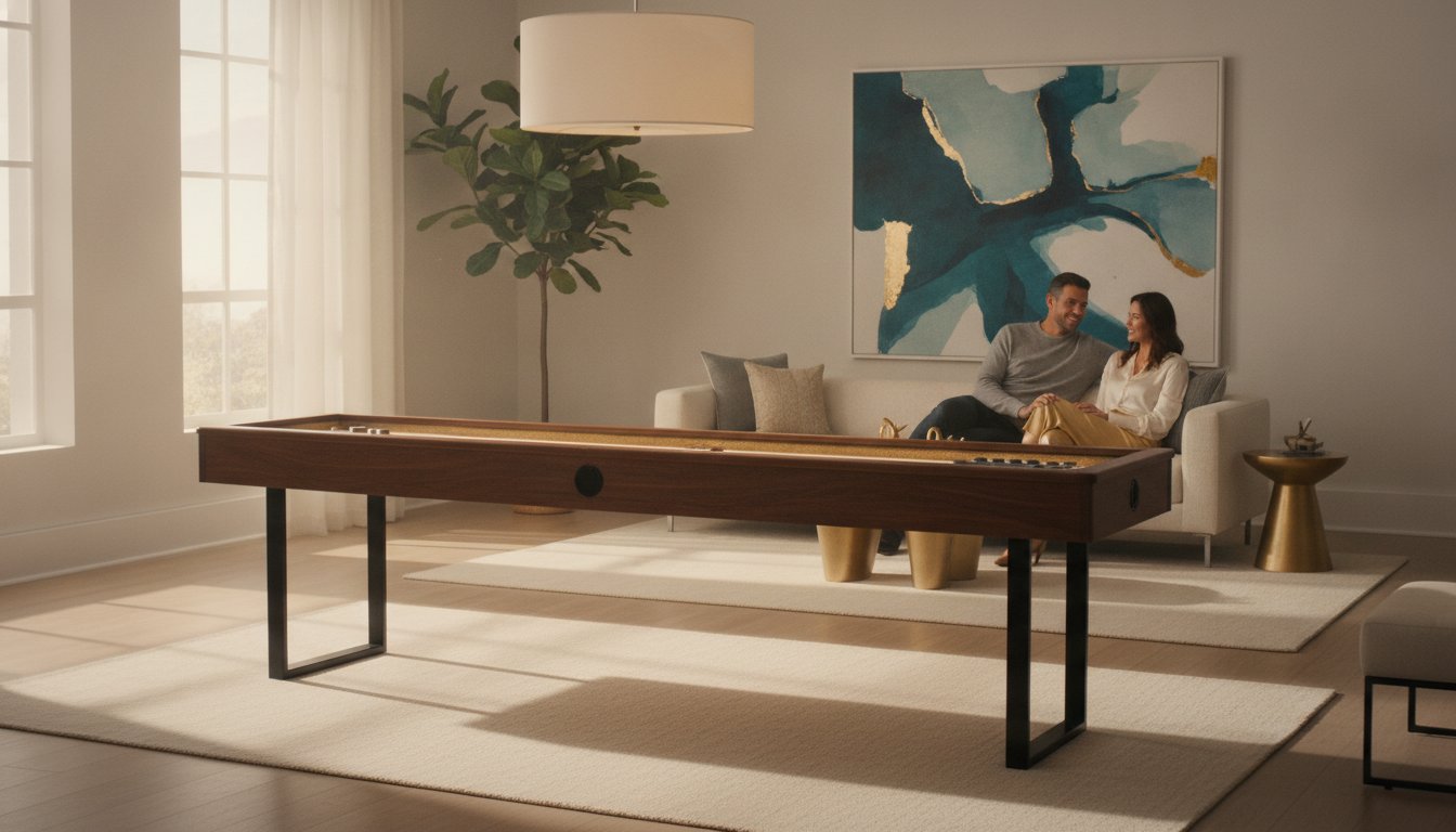Modern Shuffleboard Tables: 2026 Design & Buying Guide