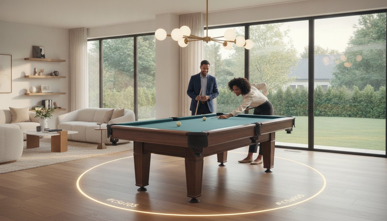 Pool Table Room Size Guide: 2026 Space Planning for Luxury Homes