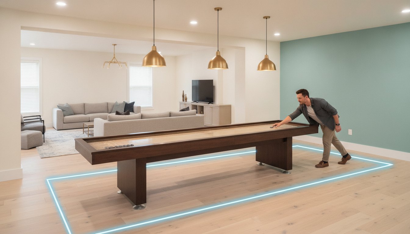 Shuffleboard Table Dimensions: The Complete Space Planning Guide