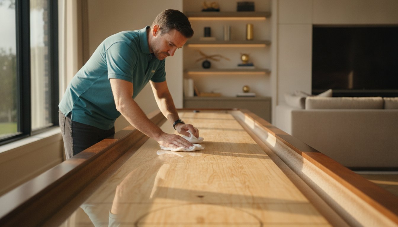 Shuffleboard Table Maintenance: The Complete Guide to Protecting Your Investment