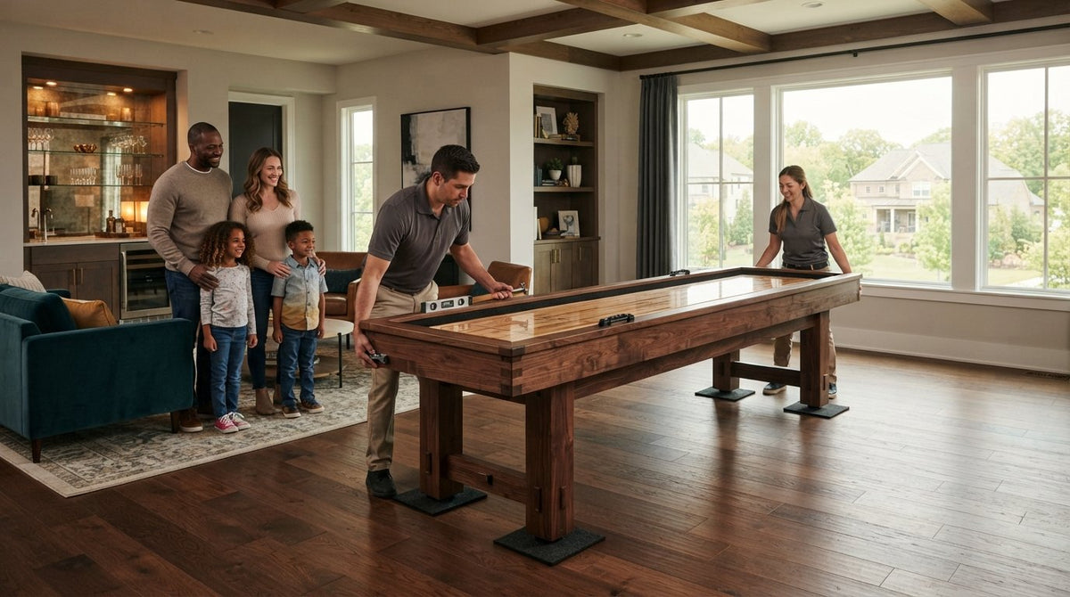 Shuffleboard Table Weight Considerations: The Definitive Guide to Quality and Installation