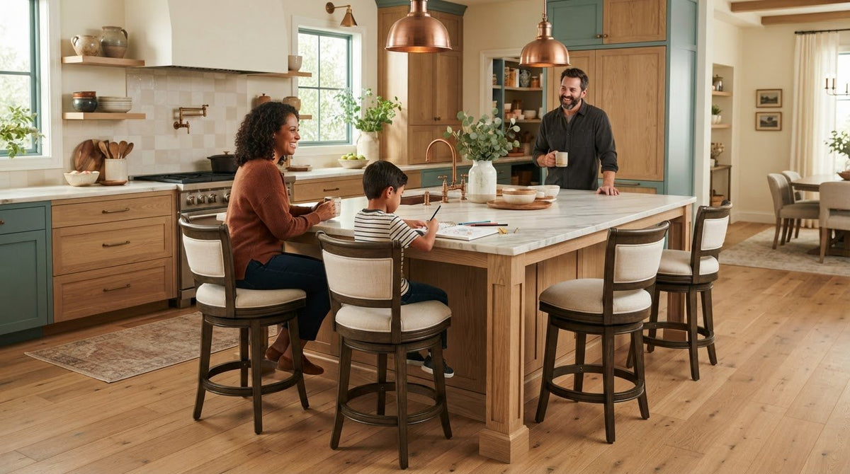 Swivel vs Stationary Bar Stools: Which Fits Your Island