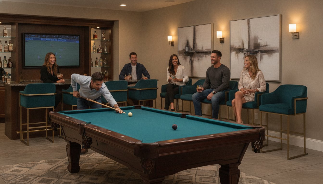 The Ultimate Guide to Game Room Bar Stools: Style, Height, and Spectator Comfort