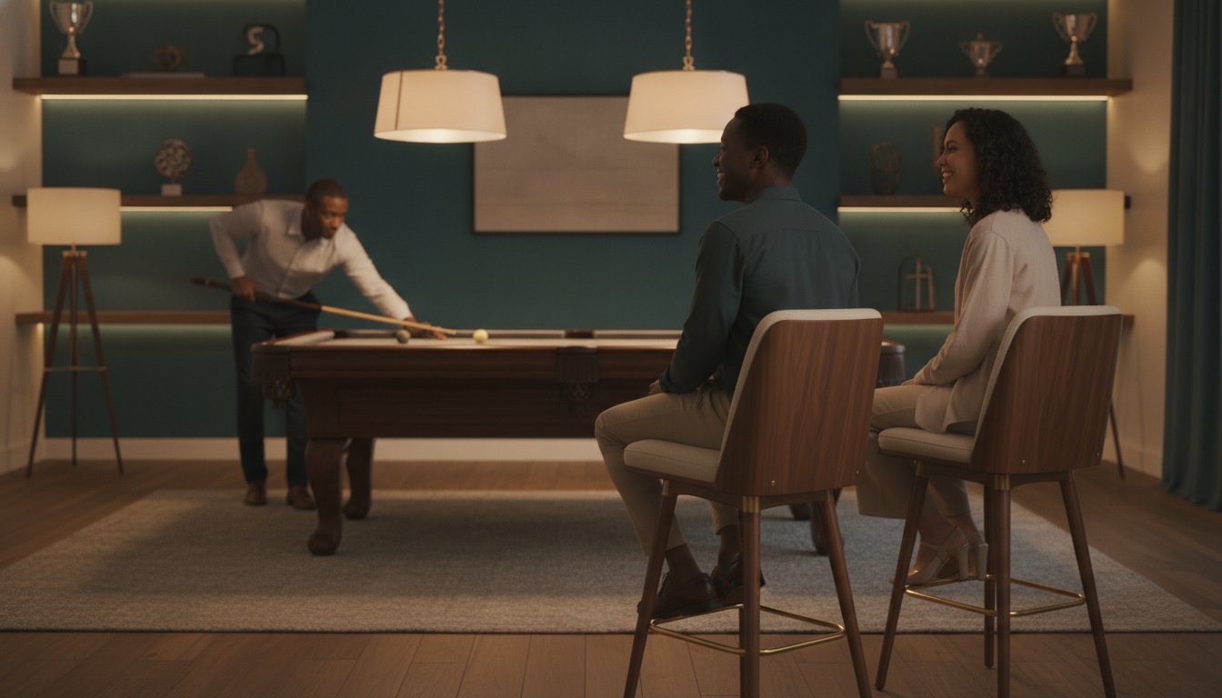 The Ultimate Guide to Game Room Bar Stools: Style, Height, and Spectator Comfort