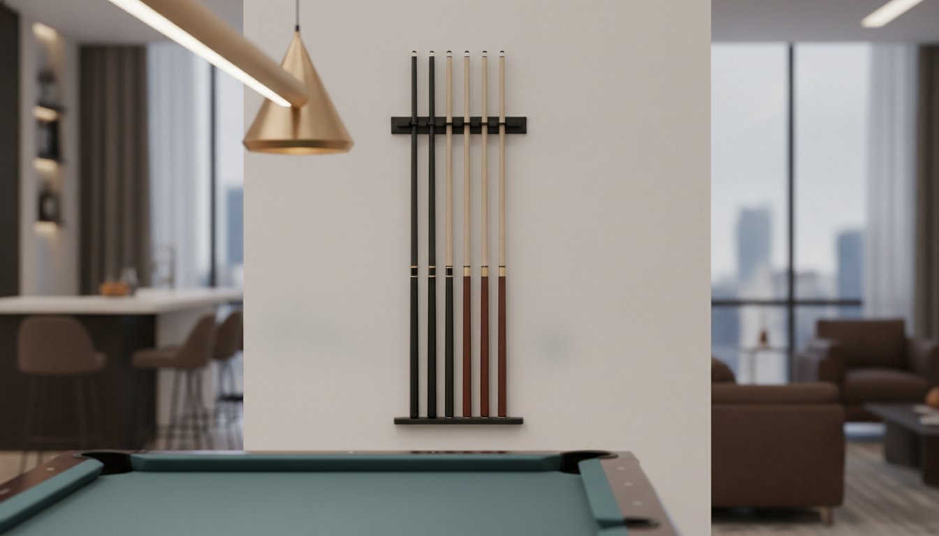 The Ultimate Guide to Wall Mounted Pool Cue Racks for 2026