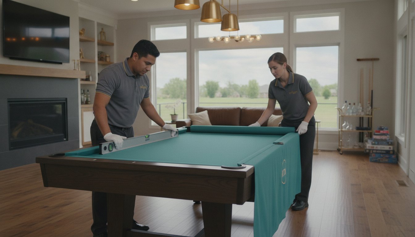 What to Expect from White Glove Pool Table Delivery: The 2026 Homeowner’s Guide