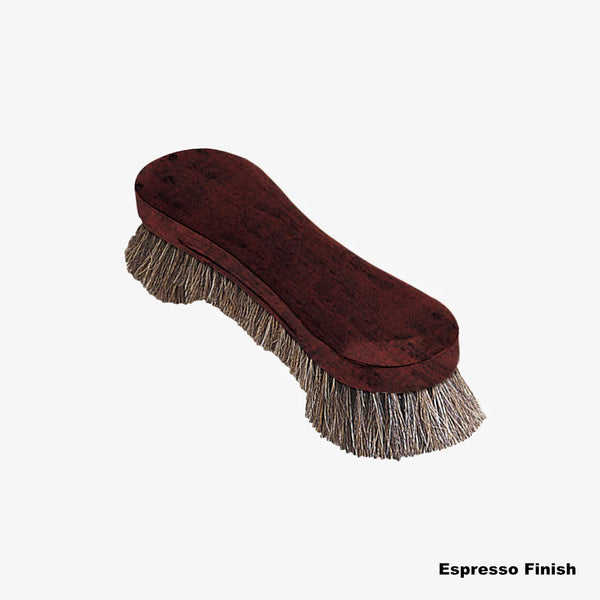 Horse hair and nylon brush by American Heritage in Espresso.