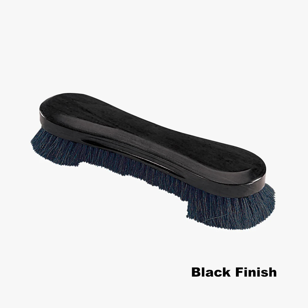 Wooden American Heritage 10.5-inch billiard table brush in Black finish.