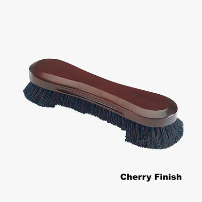 Wooden American Heritage 10.5-inch billiard table brush in Cherry finish.