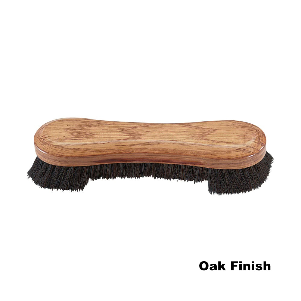 Wooden American Heritage 10.5-inch billiard table brush in Oak finish.