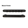6-cue Roman wall cue rack in an Black wood finish designed by American Heritage.
