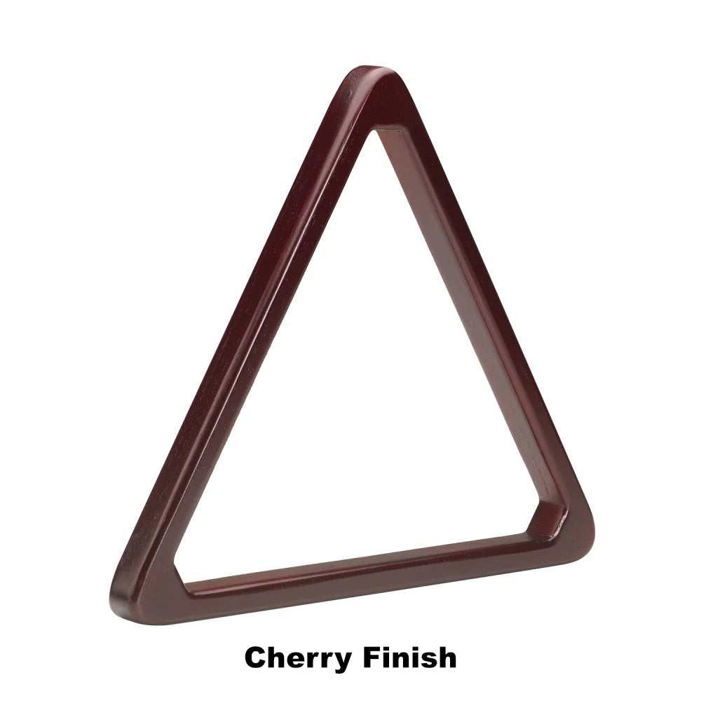 American Heritage heavy-duty 8-ball rack in Cherry finish.