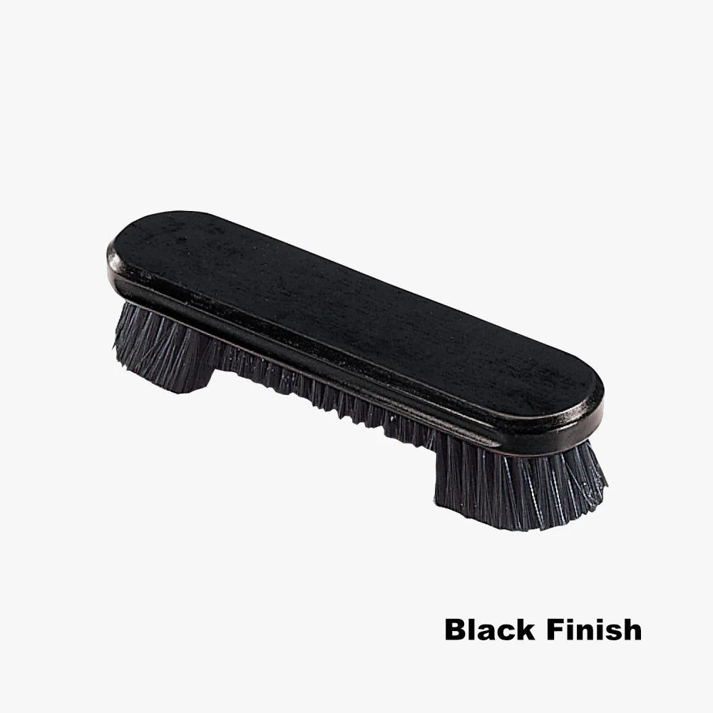 American Heritage 9-inch nylon brush for pool table in Black.