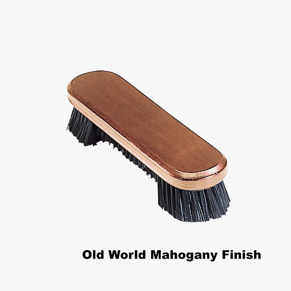 American Heritage 9-inch nylon brush for pool table in Old World Mahogany.