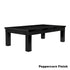 American Heritage pool table dining top for Alta pool table in Peppercorn finish.