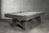 Nixon Georgia Slate Pool Table | Grayson Grey Finish | Dining Top Option