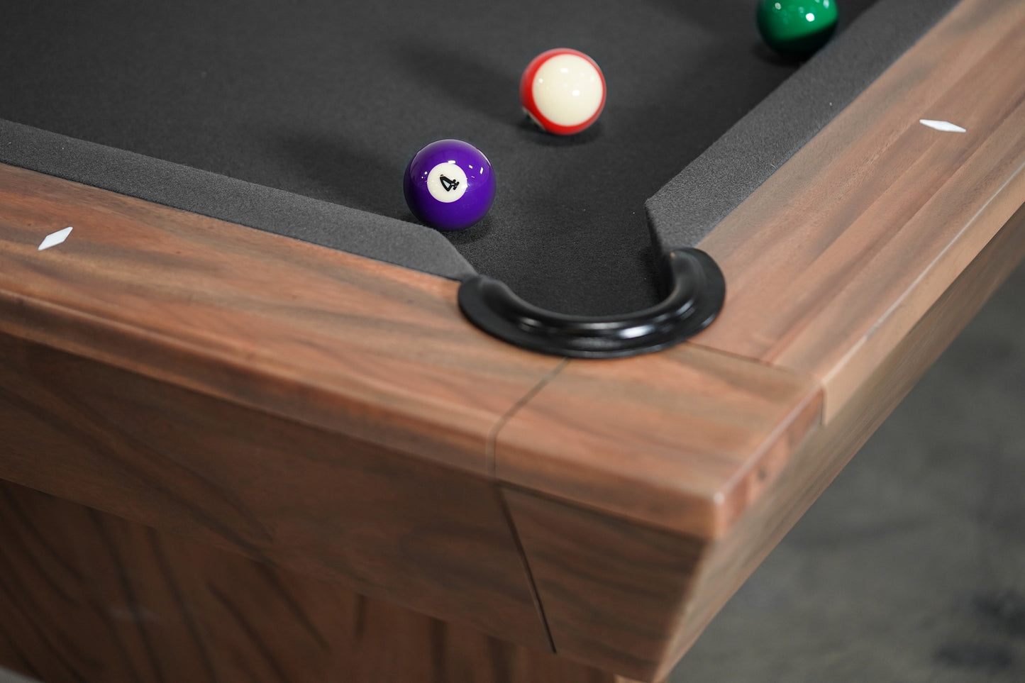 Nixon Kai Slate Pool Table | Walnut Finish | Dining Top Option