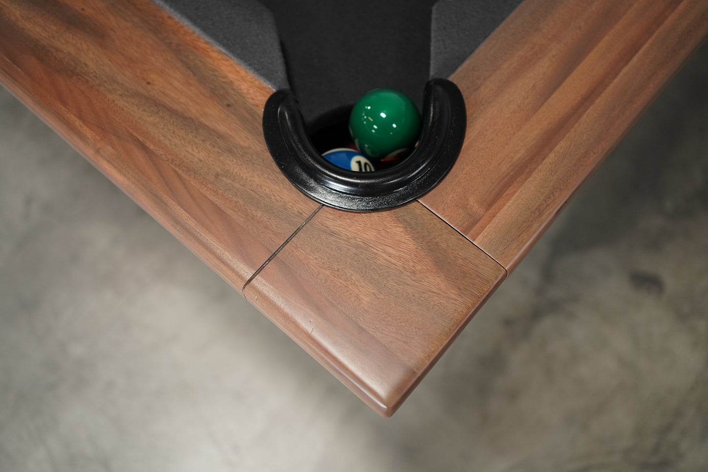 Nixon Kai Slate Pool Table | Walnut Finish | Dining Top Option