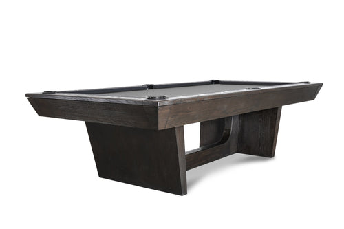 Nixon Kai Slate Pool Table | Waxed Brown Finish | Dining Top Option