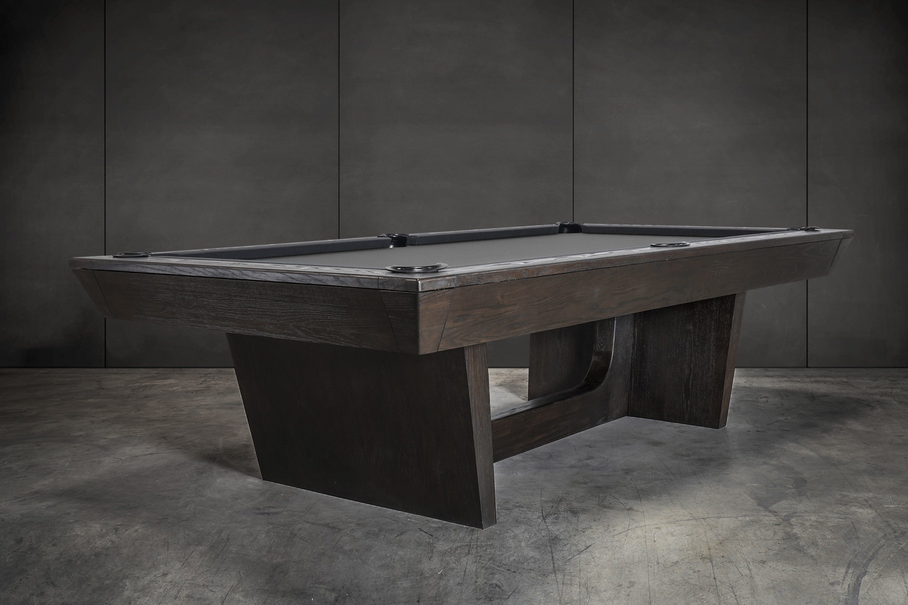 Nixon Kai Slate Pool Table | Waxed Brown Finish | Dining Top Option