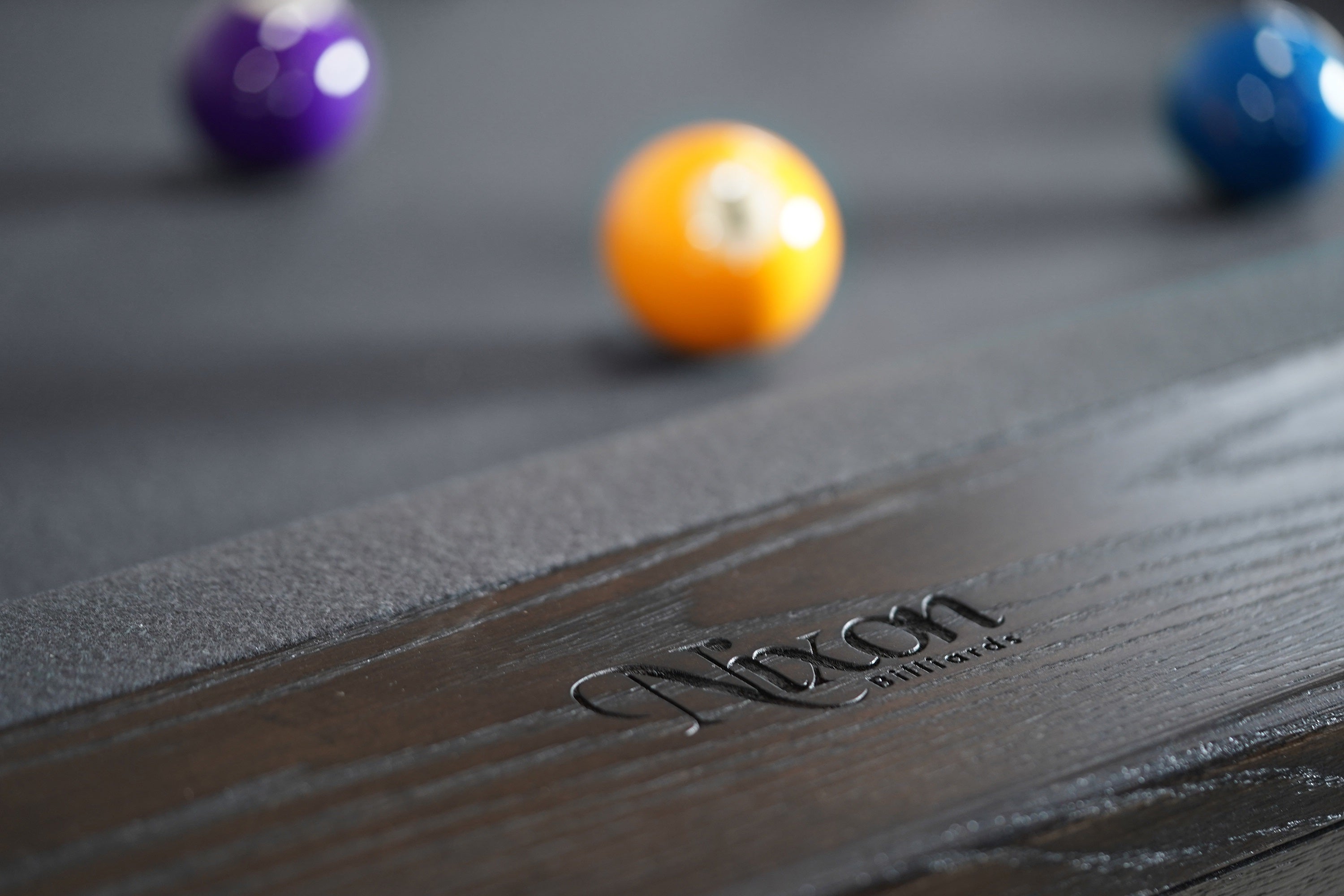 Nixon Kai Slate Pool Table | Waxed Brown Finish | Dining Top Option