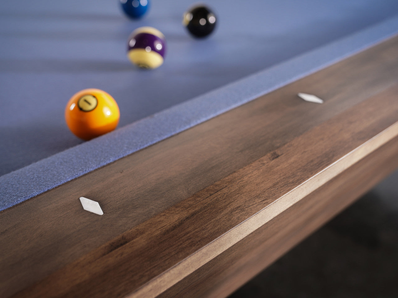 Nixon Desyn Slate Pool Table | Walnut Finish | Dining Top Option