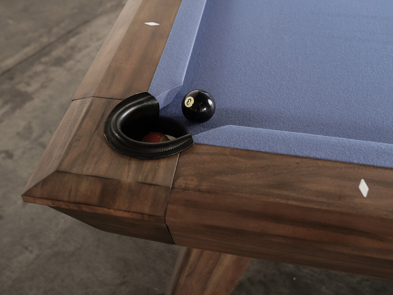 Nixon Desyn Slate Pool Table | Walnut Finish | Dining Top Option