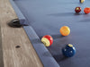 Nixon Huck Slate Pool Table | Grey White Oak Finish | Dining Top Option